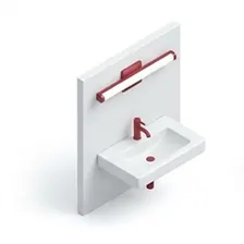 Updated bathroom lighting and plumbing fixtures in Bellevue WA