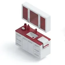 Bathroom vanity and storage upgrade completed in Bellevue WA