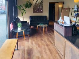 Commercial remodeling and interior improvement work completed by The Wall Doctor