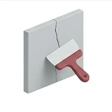 Ceiling crack repair in Bellevue with damaged seams and visible lines repaired overhead