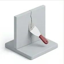 Drywall crack repair in Bellevue with wall seams and visible cracking repaired and blended