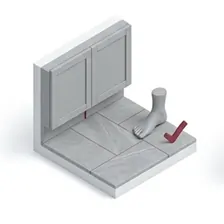 Kitchen flooring and finish updates with durable materials