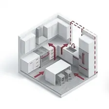 Kitchen layout changes with wall removal and open-concept remodeling