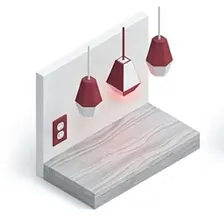 Kitchen lighting and electrical upgrades for better visibility and function